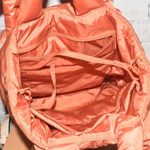 NWOT! DAGNE DOVER Jemi Cargo Tote in Orange MSRP $175! - Picture 9 of 9